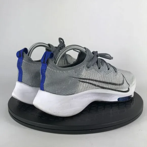 Nike Air Zoom Tempo Flyknit Gray Running Shoes CJ2102-002 Women’s Size 8.5 (7Y) - Picture 5 of 12